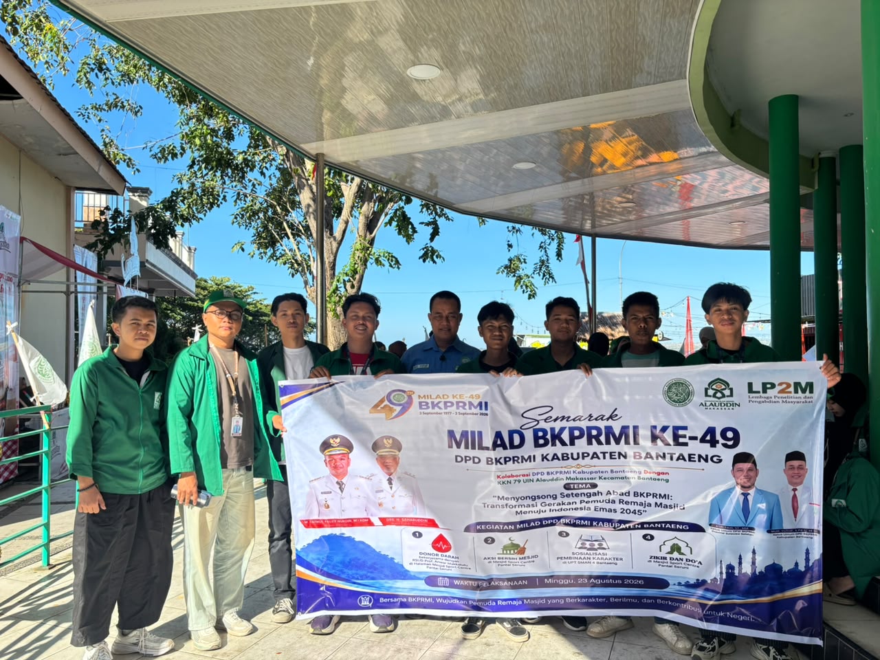 Semarak Milad ke-49 BKPRMI, Pemuda Bantaeng Bersatu Donorkan Darah untuk Ses